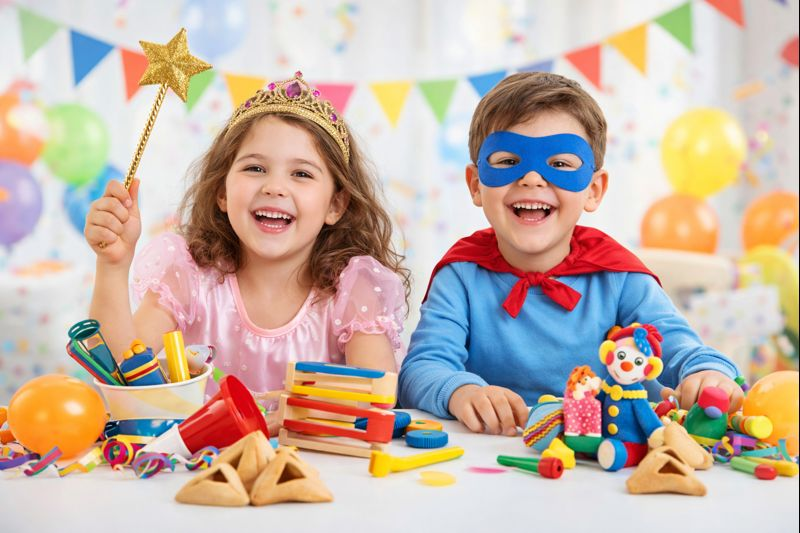 צעצועים לפורים – שמחה, דמיון ומתנה מושלמת לילדים