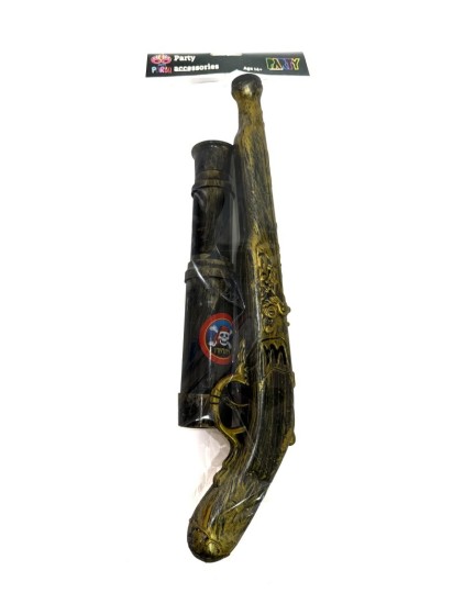 סט אקדח ומשקפת לפיראט